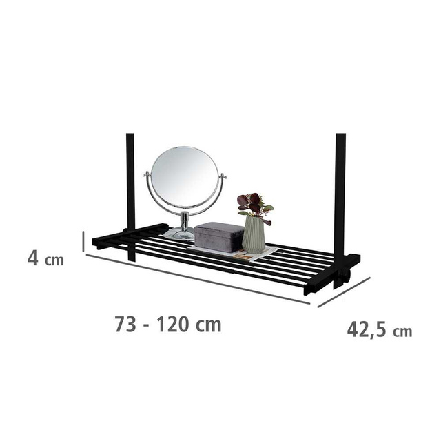 Raft pentru dulap, HERKULES, 73-120 x 42 cm, WENKO