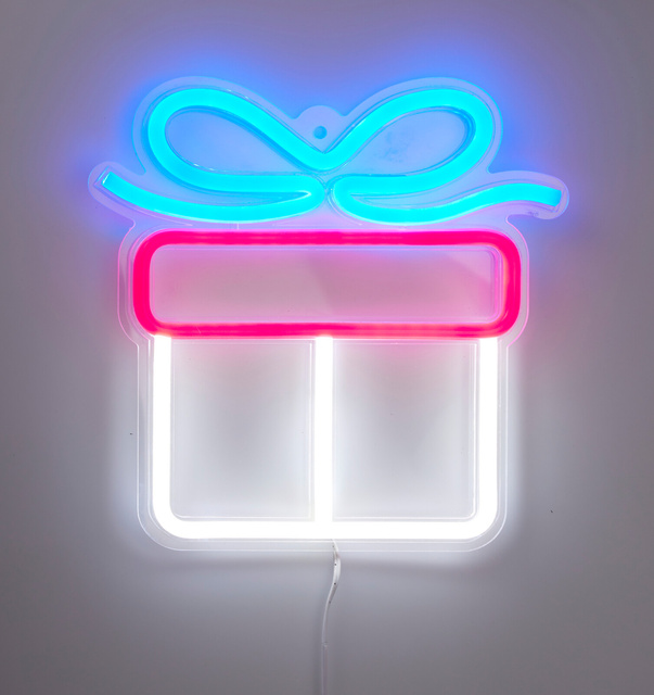 Neon de Crăciun pentru perete, LED, 23 x 22 cm, cadou