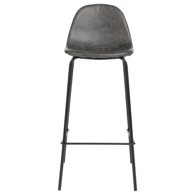 Scaun de bar Vladi, Vintage, 95 cm, Negru