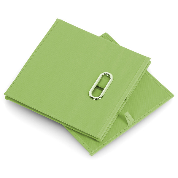 Cos de depozitare, Zeller, 28 x 28 x 28 cm, Verde