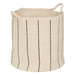 Set 2 coșuri pentru de depozitare Cosy, în dungi, din bumbac