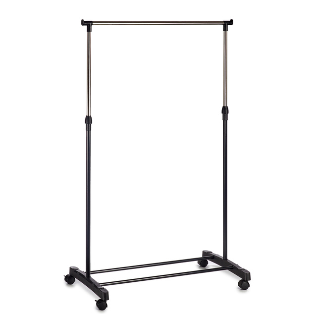 Cuier pe roți pentru hol COMFY PLACE, 80 x 43 x 90 - 160 cm