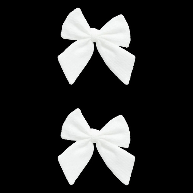 Fundite pentru brad de Craciun, albe, 13 x 18 cm