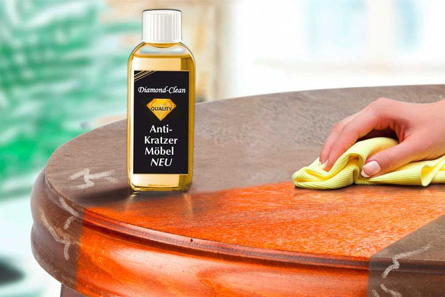 Detergent pentru mobilier din lemn deschis, 100 ml