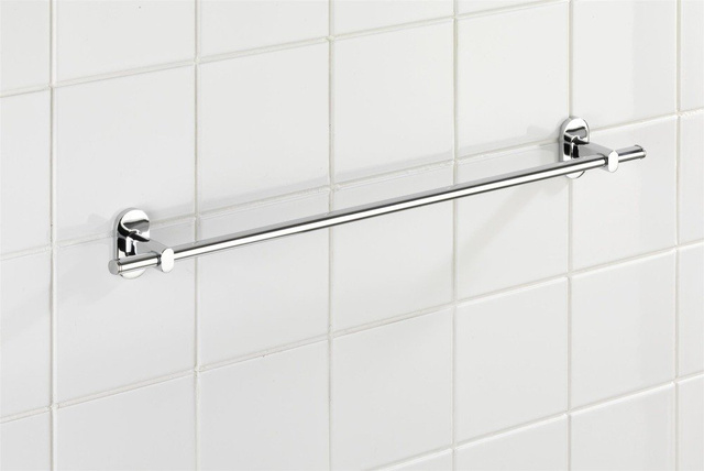 Suport prosoape lungi, din oțel PUERTO RICO cu o capacitate de 80 kg POWER-LOC - 60 cm, WENKO