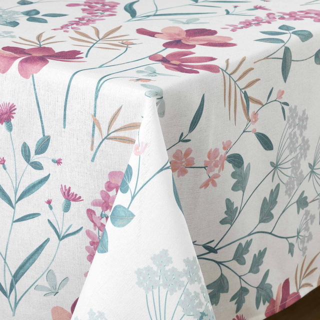 Fata de masa din poliester cu imprimeu FLORANTINE, 140 x 240 cm