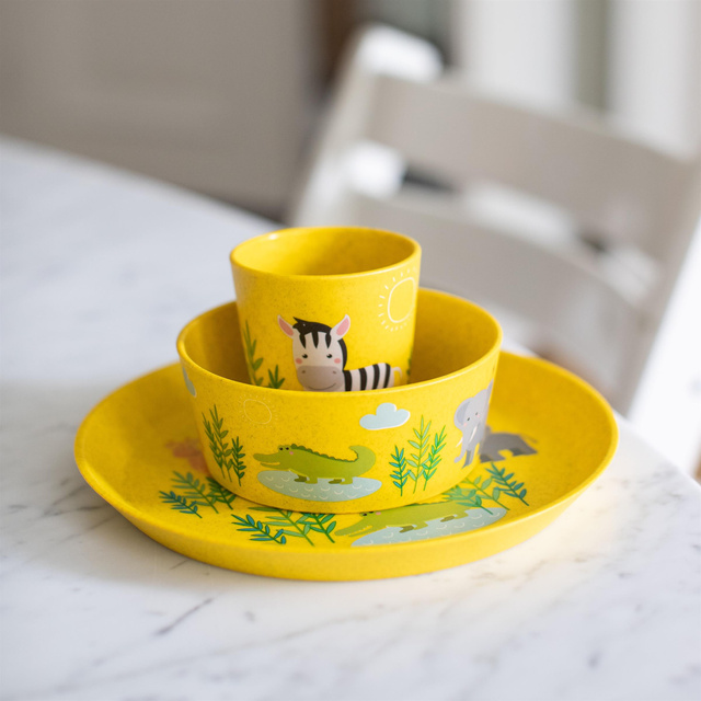 Farfurie pentru copii, Ø 20,5 cm, din material organic, KOZIOL