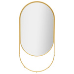 Oglinda de perete cu carlige 40 x 80 cm