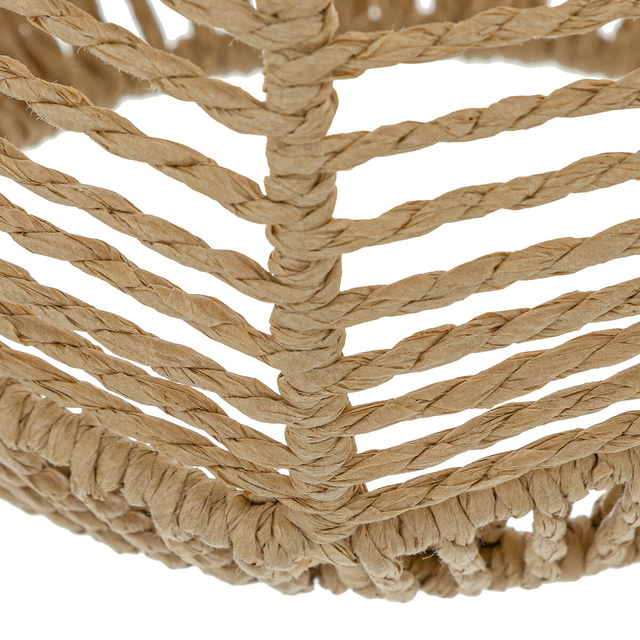 Lustra CAREN cu abajur impletit, Ø 24 cm