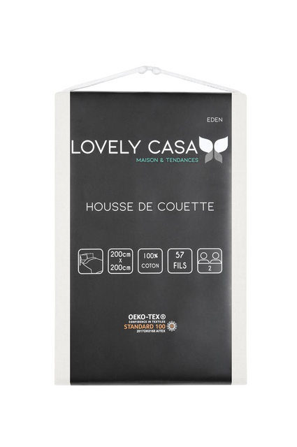 Husă de pilotă din bumbac EDEN, 200 x 200 cm