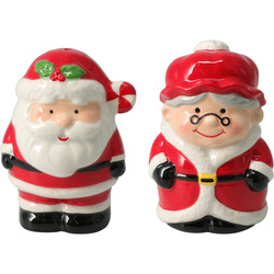 Set de condimente de Crăciun, Moș Crăciun și soția lui Moș Crăciun