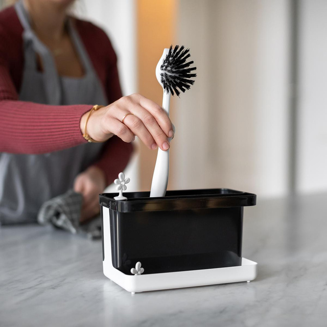 Organizer de bucătărie PARK IT pentru ustensile, KOZIOL, nisip de deșert natur.