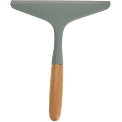 Racleta de geam cu maner din bambus