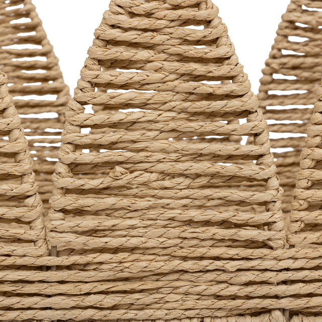 Set de 4 cutii de depozitare Soleya alb-negru din hârtie