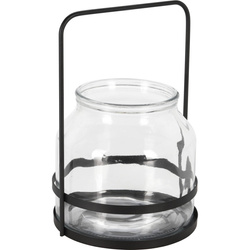 Suport pentru lumanare, maner metalic