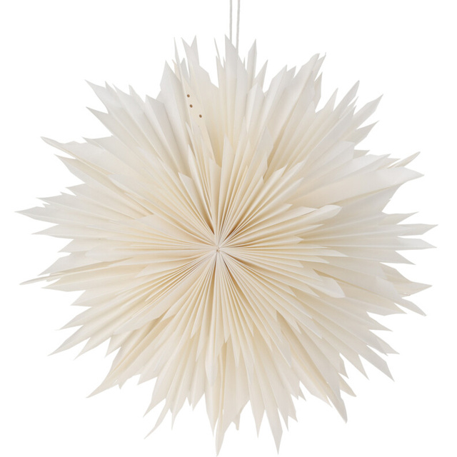 Decorațiune de Crăciun pentru fereastră, stea din hârtie, 50 cm