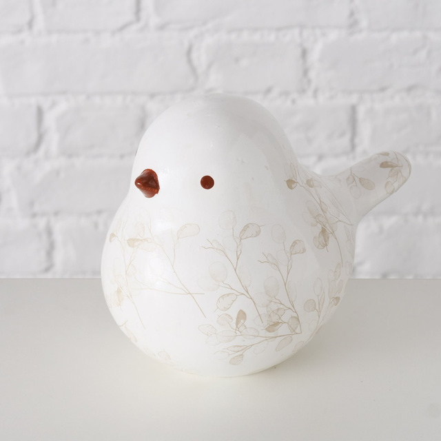 Figurină de pasăre, pictată manual, SILVANA