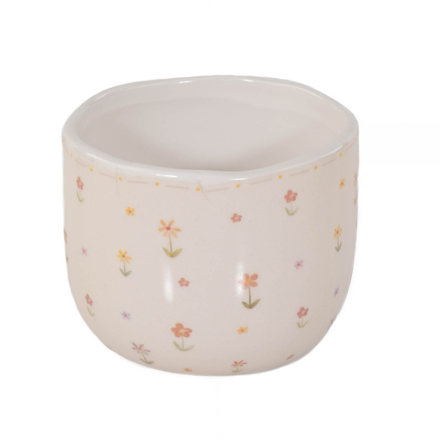 Ghivece ceramiceBlumi, pentru flori, 2 buc