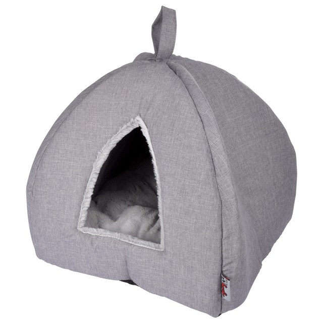 Pat pentru pisici, cort, 35 x 35 x 38 cm