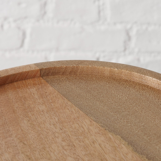 Farfurie din lemn de mango MADERA, Ø 28 cm