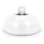 Tavă din sticlă pentru tort cu capac, Ø 30 x 17 cm