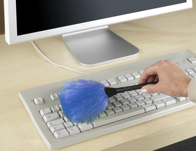 Perii electrostatice de praf, set de 3