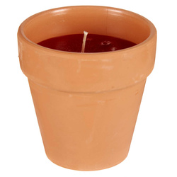 Lumanare cu parfum de muscata, impotriva insectelor, Ø 8 cm