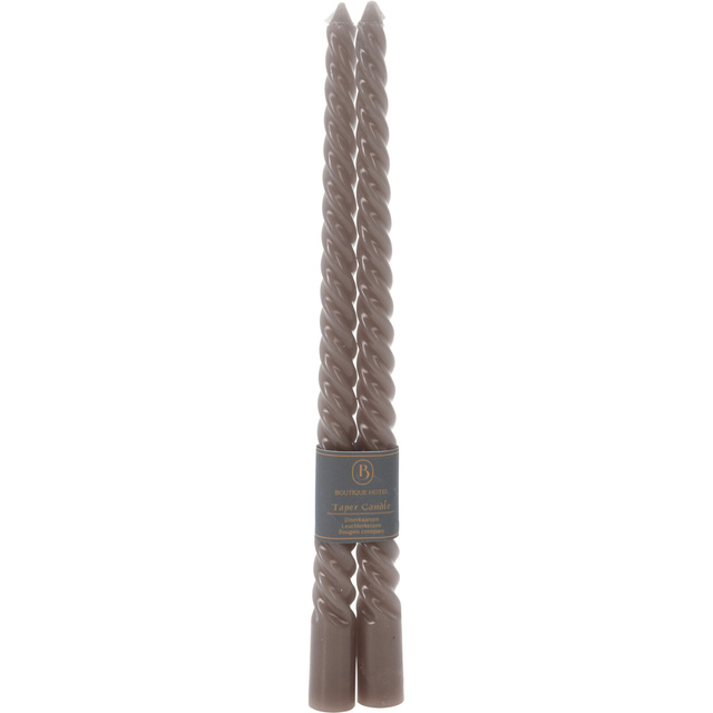 Lumanare decorativa TAPER, 20 cm, 2 bucati
