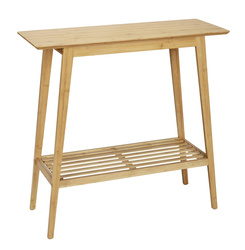 Consolă din bambus cu poliță, 80 x 76 x 30 cm, Kona, WENKO