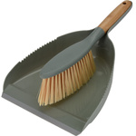 Mătură și recipient de praf din bambus