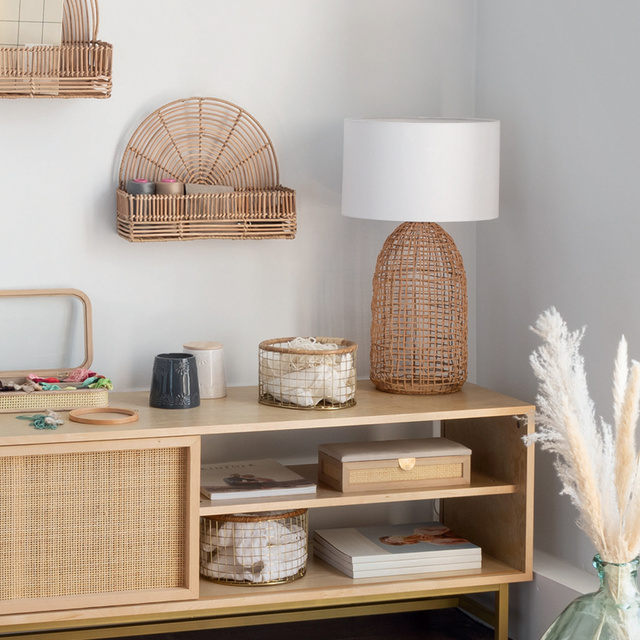 Lampa de masa Karla boho, inaltime 56 cm