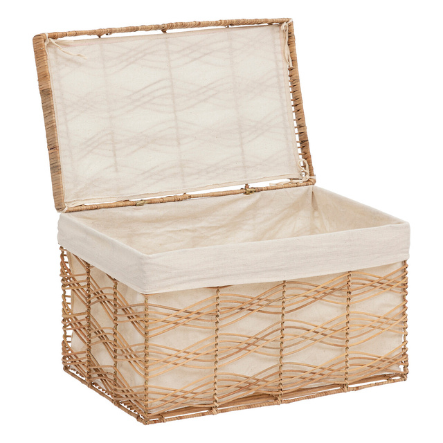 Set de 3 cufere Rosy din ratan