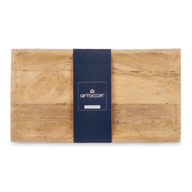 Suport din lemn de mango, pentru ghiveci, cu picioare decorative