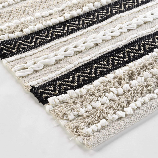 Covoras dreptunghiular cu fir metalic FANCY, 60 x 90 cm