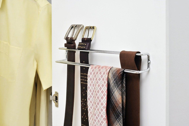 Suport pentru cravate, curele - oțel cromat, WENKO