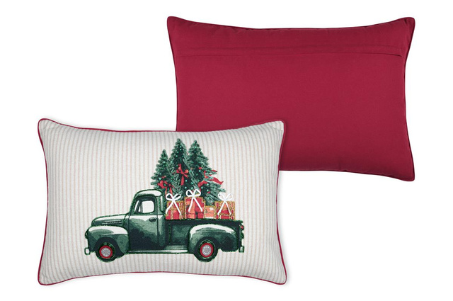 Perna de Crăciun cu imprimeu, 35 × 55 cm