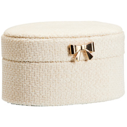 Cutie pentru bijuterii cu fundiță, 12 x 6,5 x 10 cm