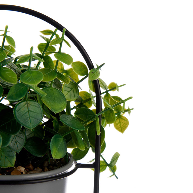 Plantă artificială BOTAL pe suport metalic, Ø 21 cm