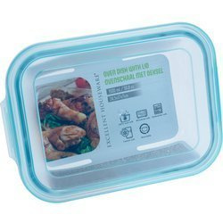 Recipient din sticlă cu capac din plastic, 1500 ml