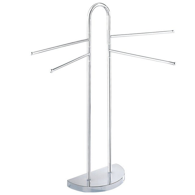 Suport pentru prosoape de baie - cu 4 brațe, cromat, WENKO