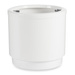Ghiveci pentru flori cu auto-udare, alb, Ø 38 cm