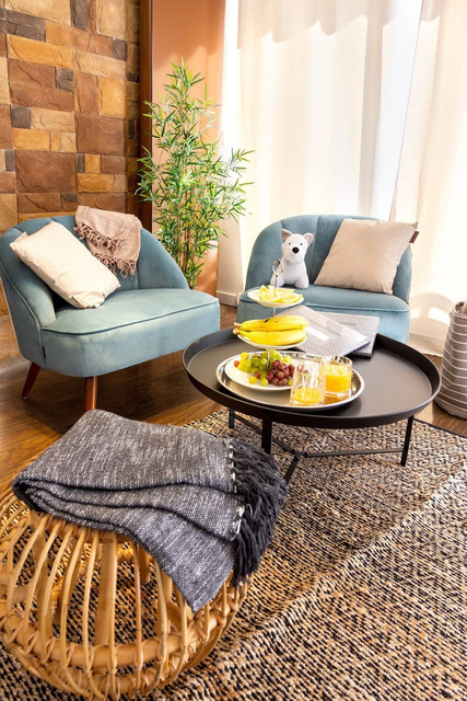 Copac de bambus artificial 90 cm