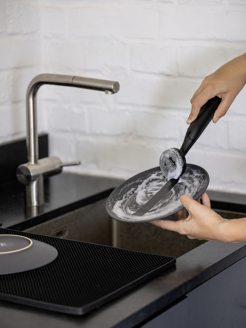 Set bucatarie, dozator 400 ml si perie, Piedo, WENKO