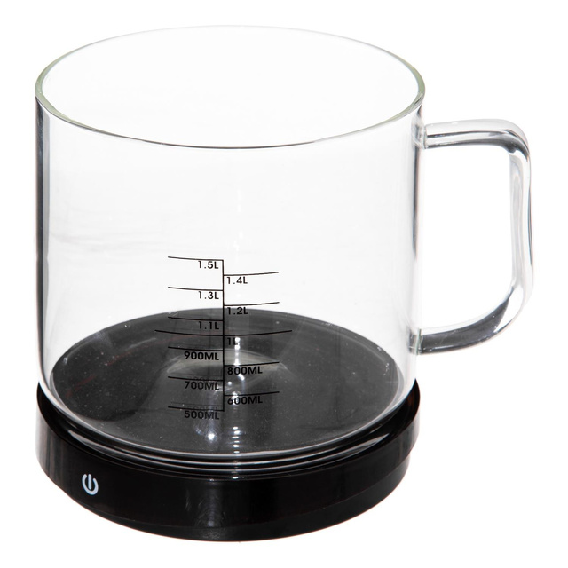 Cantar digital si pahar de masurat, 19 cm, 2 in 1