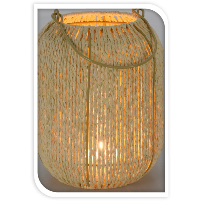 Felinar tesut cu maner, 22 cm