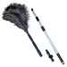 Perie de praf cu mâner telescopic, 129-189 cm
