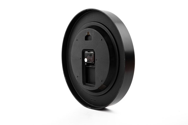 Ceas de perete Atmosphere, Ø 35 cm, negru