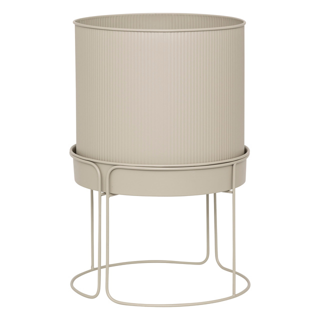 Ghivece de flori metalice, 2 buc, AZE, Ø 30 cm