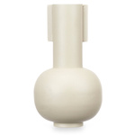 Vaza din metal, culoare pastel, 14 x 28 cm