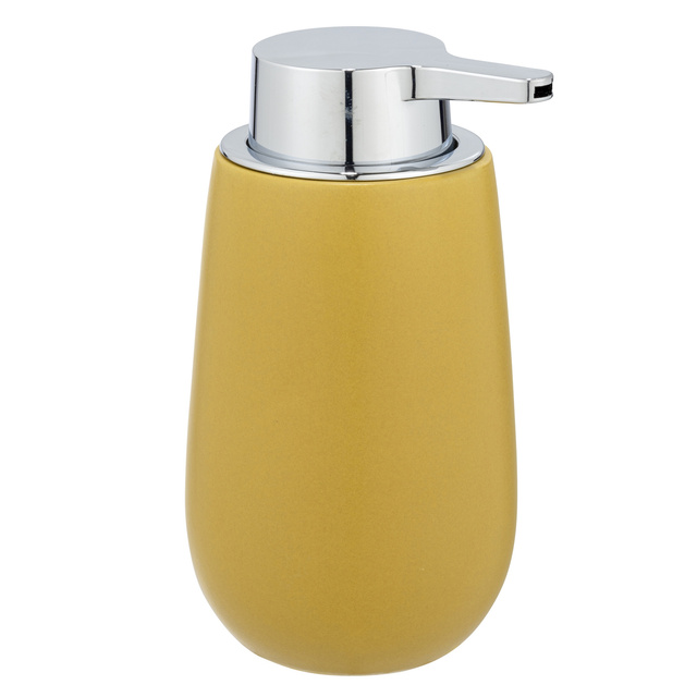 Dispenser săpun lichid BADI, Negru, 320 ml, WENKO